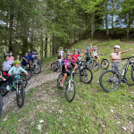 Mountainbike Training in der Gruppe